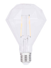 LED-filamentpære diamant 2 W E27